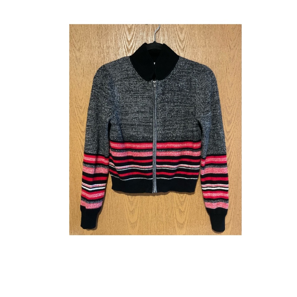 NWOT BDG BY URBAN OUTFITTERS GORGEOUS ZIP UP SWEATER! BEAUTIFUL COLORS! - Picture 6 of 6